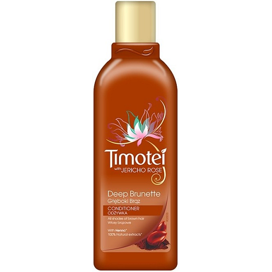 Timotei Nádherná bruneta vlasový kondicionér hnědé odstíny vlasů 200 ml
