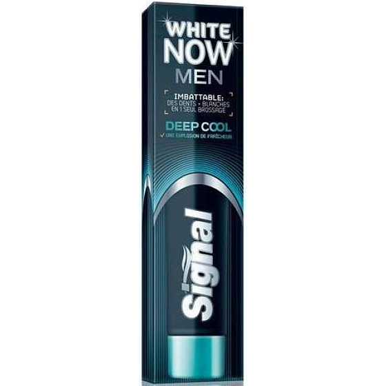 Signal White Now Men Deep Cool zubní pasta 75 ml