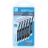 Soft Dent szczoteczka międzyzębowa zakrzywiona XL 0,8 mm 6 sztuk