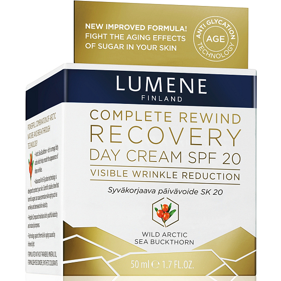 Lumene Complete Rewind Recovery Day Cream SPF20 intenzivní denní krém 50 ml