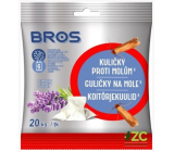 Bros Kule przeciw molom z lawendą 20 sztuk