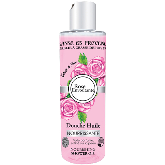 Jeanne en Provence Rose Envoutante - Urzekający olej pod prysznic 250 ml