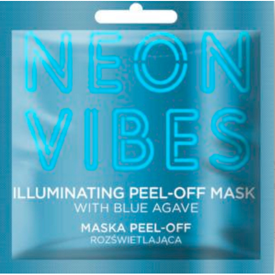 Marion Neon vibes Peel-off rozjasňující odlupovací pleťová maska 8 g