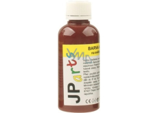 JP arts Farba do tkanin na jasne materiały, podstawowy odcień 11. Ciemny brąz 50 g