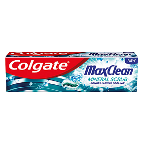 Colgate Max Clean Mineral Scrub żelowa pasta do zębów dla świeżego oddechu 75 ml