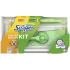 Swiffer 2v1 Kit mop + náhradní prachovka na podlahu 8 kusů + násada malá + prachovka 1 kus, sada