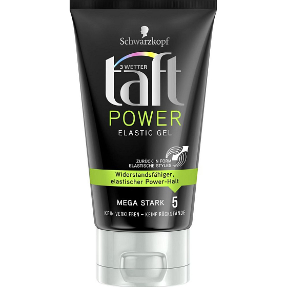Taft Power Elastic mega silná fixace gel na vlasy 150 ml