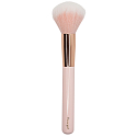 Donegal Pink Ink kosmetický štětec se syntetickými sametovými štětinami na pudr 18,5 cm