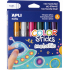 Apli Color Sticks farby temperowe suche metaliczne 6 x 6 g, zestaw