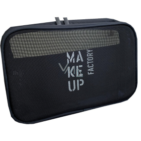 Makeup Factory kosmetická taška černá 22 x 14 x 5 cm