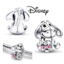 Charm Srebrna 925 Disney Kubuś Puchatek - Ijacek, koralik na bransoletkę