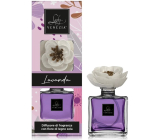 Lady Venezia Dream Lavanda - Dyfuzor aromatu lawendy z kwiatem do stopniowego uwalniania zapachu 100 ml