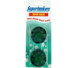 Supertankers Twin Green WC tabletki do zbiornika 2 x 50 g zielone
