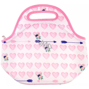 Albi Original Termo torba Serce zachowa jedzenie dłużej ciepłe/zimne 30 x 27 x 18 cm Albi Original Termo torba Serce zachowa jedzenie dłużej ciepłe/zimne 30 x 27 x 18 cm