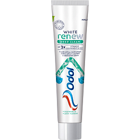 Odol White Renew Deep Clean pasta do zębów z fluorem 75ml
