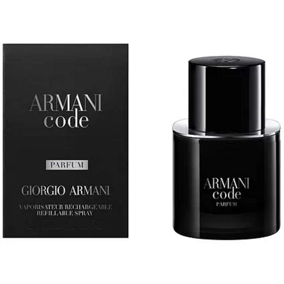 Giorgio Armani Code Men Refillable parfém pro muže 30 ml – elegantní a sofistikovaná pánská vůně