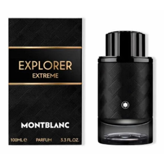 Montblanc Explorer Extreme parfém pro muže, 100 ml, elegantní flakon s etiketou značky