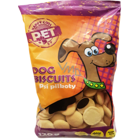 Happy Cool psí piškoty s vápníkem, 120 g Happy Cool psí piškoty s vápníkem, 120 g