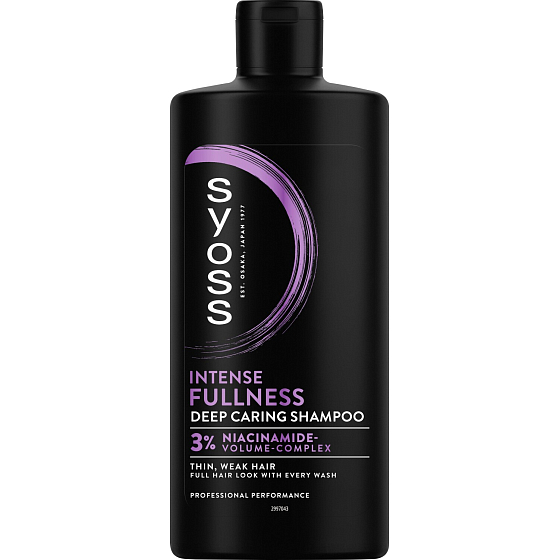 Szampon Syoss Full Hair 5 do słabych włosów bez objętości, 440 ml