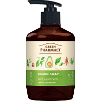 Green Pharmacy Aloe vera i awokado płynne mydło kremowe z dozownikiem 460ml