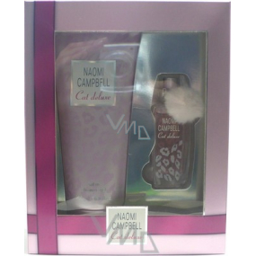 Naomi Campbell Cat Deluxe toaletní voda 15 ml + sprchový gel 20 ml, dárková sada