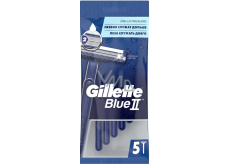 Gillette Blue II maszynki do golenia 2 ostrza dla mężczyzn 5 sztuk