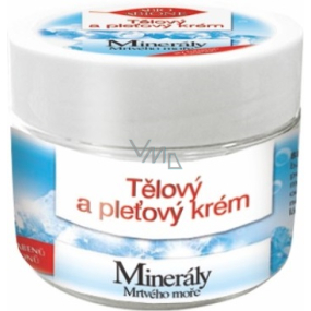 Bione Cosmetics Aqua Minerály Mrtvého moře tělový a pleťový krém pro celou rodinu 260 ml
