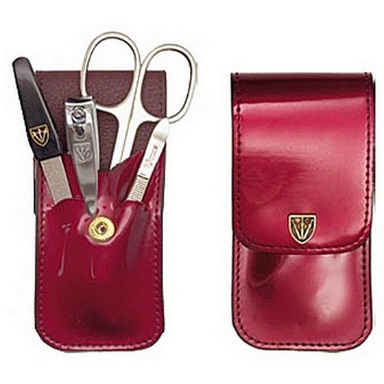Kellermann 3 Swords Luksusowy zestaw do manicure 4-elementowy Fashion Materials w aktualnym modnym materiale 5802 F N