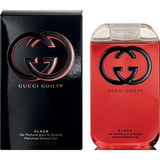 Gucci Guilty Black sprchový gel pro ženy 200 ml