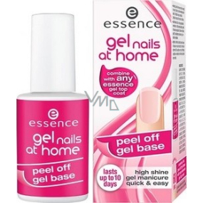 Essence Gel Nails At Home Peel Off Gel Base slupovací gelový podklad 7 ml Essence Gel Nails At Home Peel Off Gel Base slupovací gelový podklad 7 ml