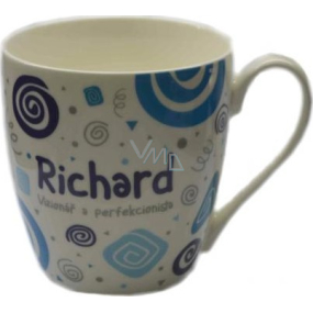 Nekupto Twister hrnek se jménem Richard modrý 0,4 litru