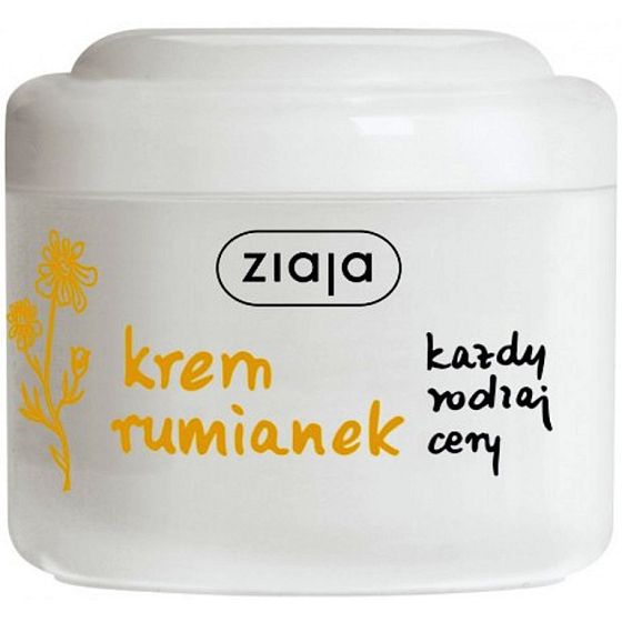 Ziaja Heřmánek hydratační pleťový krém bez parfemace 100 ml