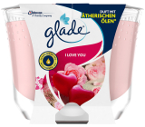 Glade by Brise I Love You duża świeca w szkle, czas palenia do 52 godzin 224 g