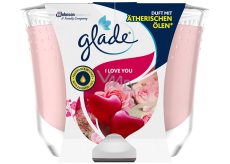 Glade by Brise I Love You duża świeca w szkle, czas palenia do 52 godzin 224 g