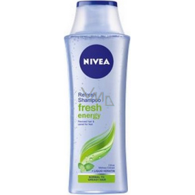 Nivea Fresh Energy vitalizující šampon pro normální až mastné vlasy 250 ml