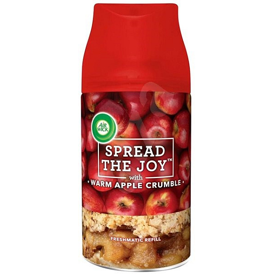 Air Wick FreshMatic Spread The Joy Warm Apple Crumble - Čerstvě upečený jablečný koláč náhradní náplň 250 ml