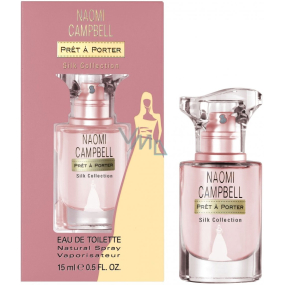 Naomi Campbell Pret a Porter Silk Collection toaletní voda pro ženy 15 ml