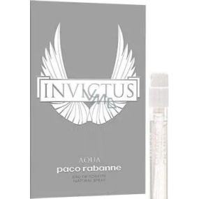 Paco Rabanne Invictus Aqua 2018 toaletní voda pro muže 1,5 ml s rozprašovačem, vialka