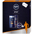 Nivea Men Sport antiperspirant sprej pro muže 150 ml + Men Sport sprchový gel 250 ml + Men Creme krém 30 ml, kosmetická sada