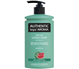 Autentyczne Toya Aroma Czerwony Arbuz płynne mydło dozownik 400 ml