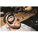 Barber Pro Pleťová maska slupovací proti černým tečkám s obsahem aktivního černého uhlí pro muže 3 x 7 g