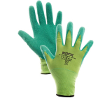 Kixx Groovy Green rękawice robocze z powłoką lateksową, rozmiar 8, GD900320