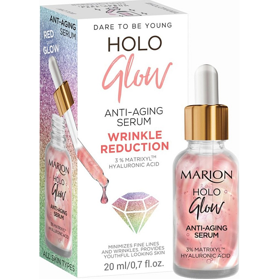 Marion Holo Glow Anti-Aging Serum pleťové sérum pro redukci vrásek 20 ml