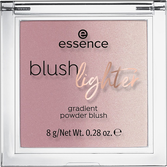 Essence Blush Lighter tvářenka a rozjasňovač 03 Cassis Sunburst 8 g