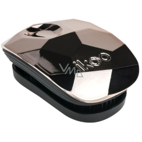 Ikoo Pocket Black Kapesní kartáč na vlasy podle čínské medicíny Gold Digger