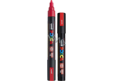 Posca Uniwersalny akrylowy pisak 1,8 - 2,5 mm Fluo-czerwony PC-5M
