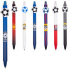 Colorino Gumowalne Pióro Football niebieski, niebieski wkład 0,5 mm