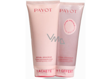 Payot Rituel Douceur Krem Odżywczy i Rozświetlający do Ciała z Różą 200 ml + Granité Exfoliante Corps Podwójny Peeling do Ciała z Różą 200 ml, Promocyjny zestaw duo 2023