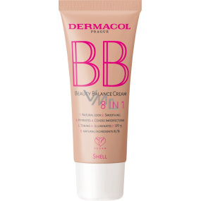 Dermacol BB Beauty Balance Cream 8w1 tonujący krem nawilżający 03 Shell 30 ml