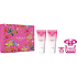 Versace Bright Crystal Absolu parfémovaná voda 90 ml + tělové mléko 100 ml + sprchový gel 100 ml + parfémovaná voda miniatura 5 ml, dárková sada pro ženy